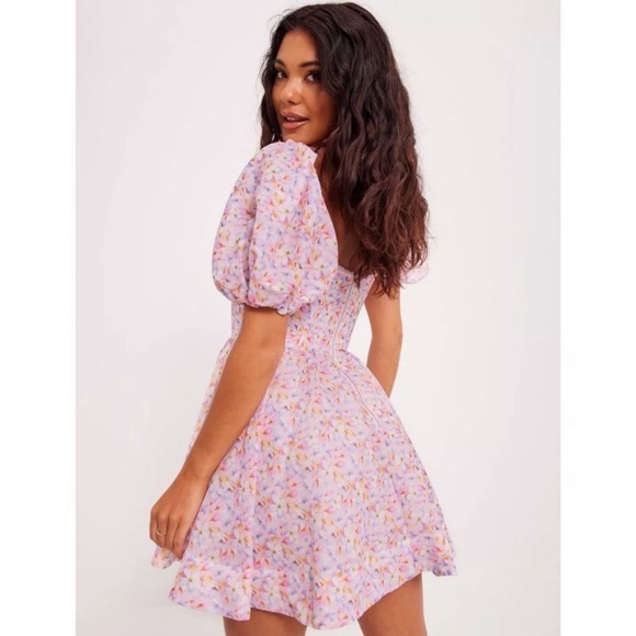 Bardot Dresses & Skirts - Bardot Women's Cotton Floral Kiah Corset Mini Dress NWT 
Size 10